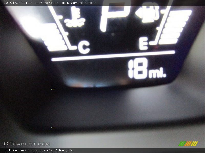 Black Diamond / Black 2015 Hyundai Elantra Limited Sedan