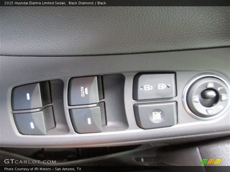 Black Diamond / Black 2015 Hyundai Elantra Limited Sedan