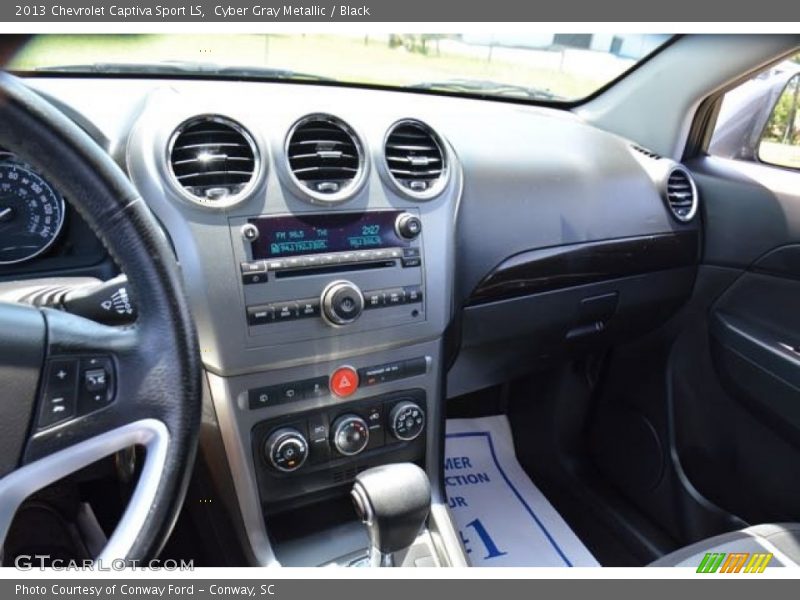 Cyber Gray Metallic / Black 2013 Chevrolet Captiva Sport LS