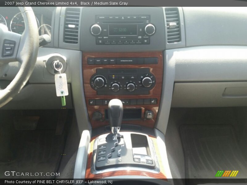Black / Medium Slate Gray 2007 Jeep Grand Cherokee Limited 4x4