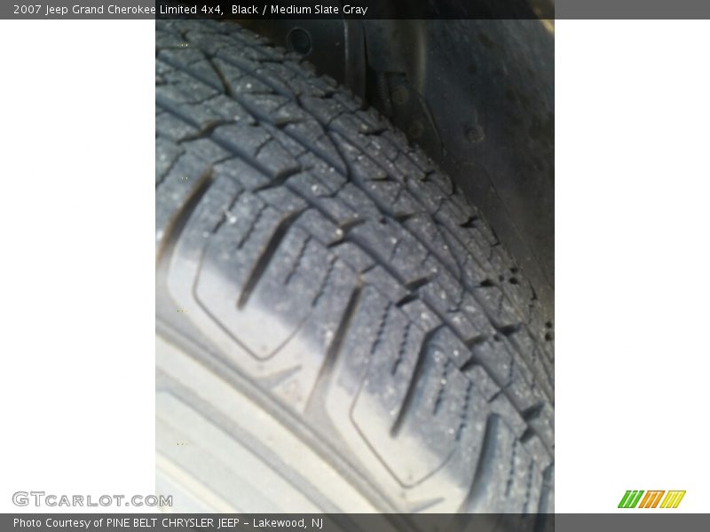 Black / Medium Slate Gray 2007 Jeep Grand Cherokee Limited 4x4