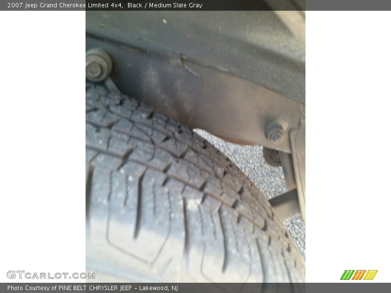 Black / Medium Slate Gray 2007 Jeep Grand Cherokee Limited 4x4
