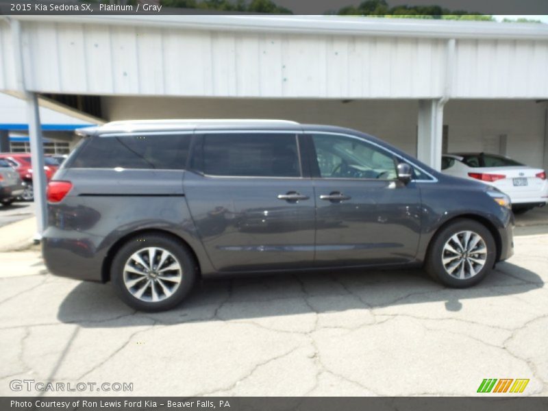 Platinum / Gray 2015 Kia Sedona SX