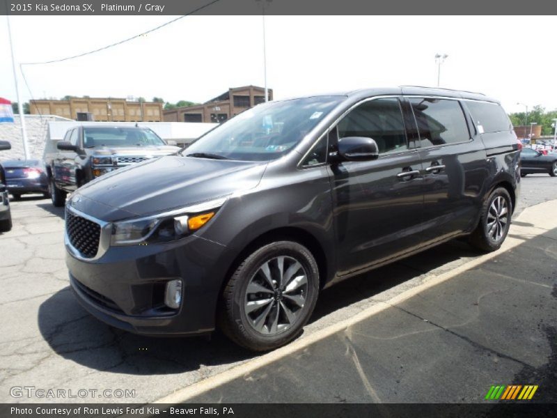 Platinum / Gray 2015 Kia Sedona SX