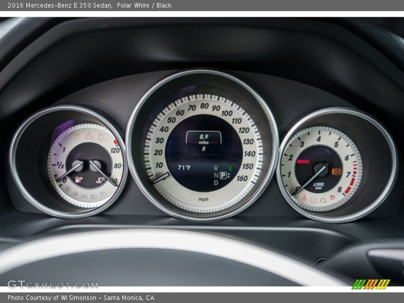 Polar White / Black 2016 Mercedes-Benz E 350 Sedan