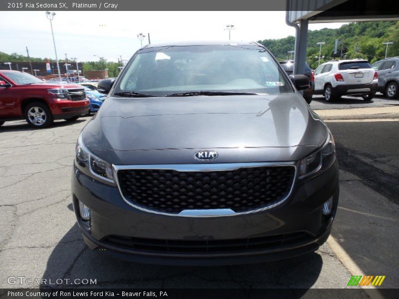 Platinum / Gray 2015 Kia Sedona SX