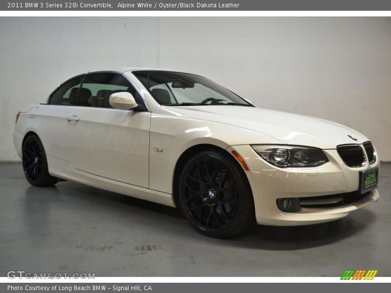 Alpine White / Oyster/Black Dakota Leather 2011 BMW 3 Series 328i Convertible