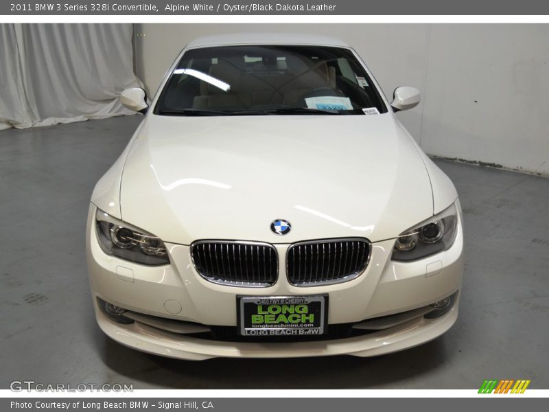 Alpine White / Oyster/Black Dakota Leather 2011 BMW 3 Series 328i Convertible