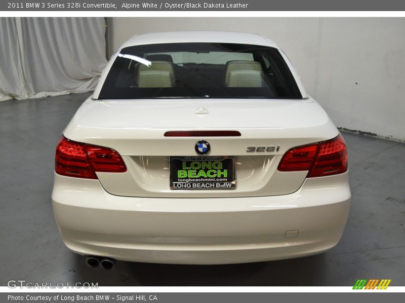 Alpine White / Oyster/Black Dakota Leather 2011 BMW 3 Series 328i Convertible