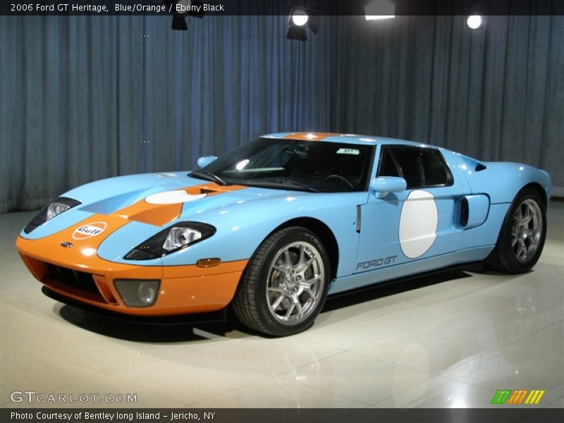 Blue/Orange / Ebony Black 2006 Ford GT Heritage