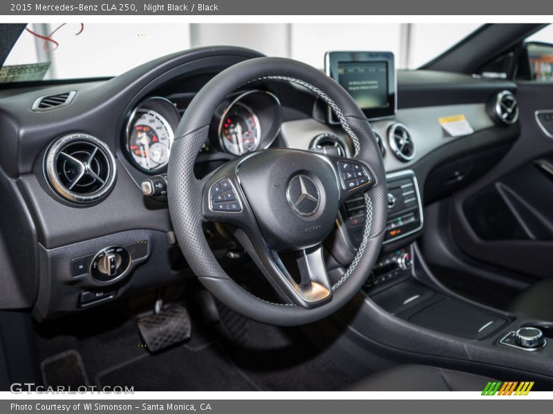 Night Black / Black 2015 Mercedes-Benz CLA 250