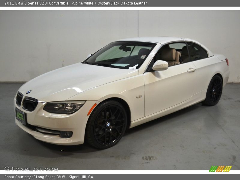 Alpine White / Oyster/Black Dakota Leather 2011 BMW 3 Series 328i Convertible