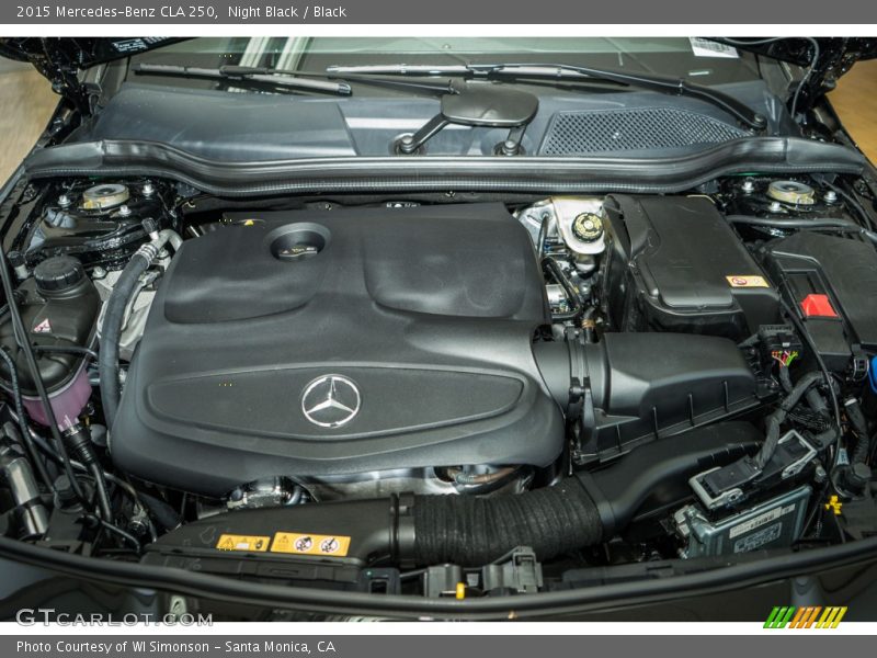 Night Black / Black 2015 Mercedes-Benz CLA 250