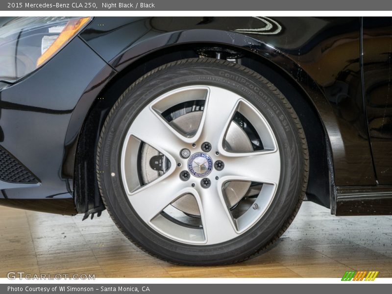 Night Black / Black 2015 Mercedes-Benz CLA 250