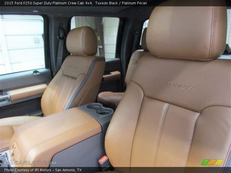 Tuxedo Black / Platinum Pecan 2015 Ford F250 Super Duty Platinum Crew Cab 4x4