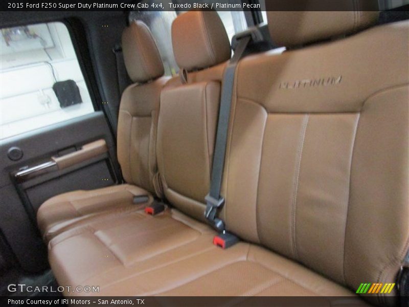Tuxedo Black / Platinum Pecan 2015 Ford F250 Super Duty Platinum Crew Cab 4x4