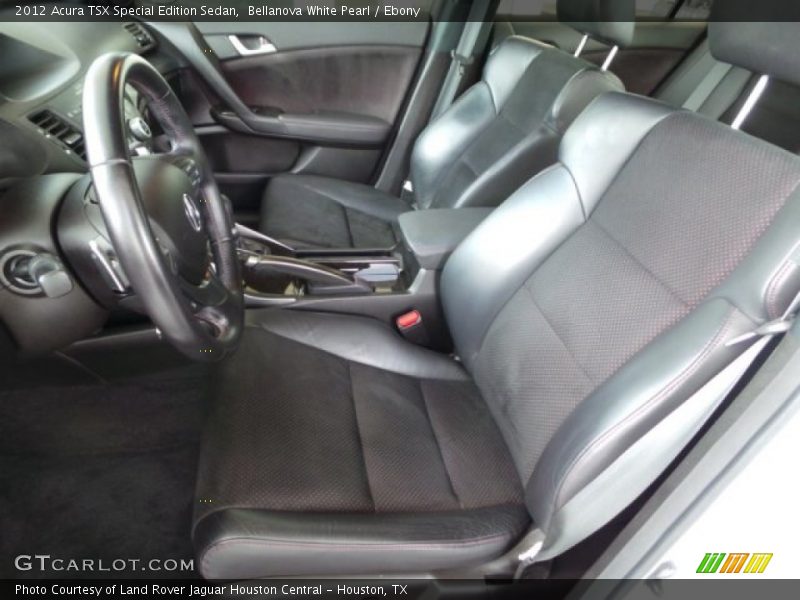 Bellanova White Pearl / Ebony 2012 Acura TSX Special Edition Sedan