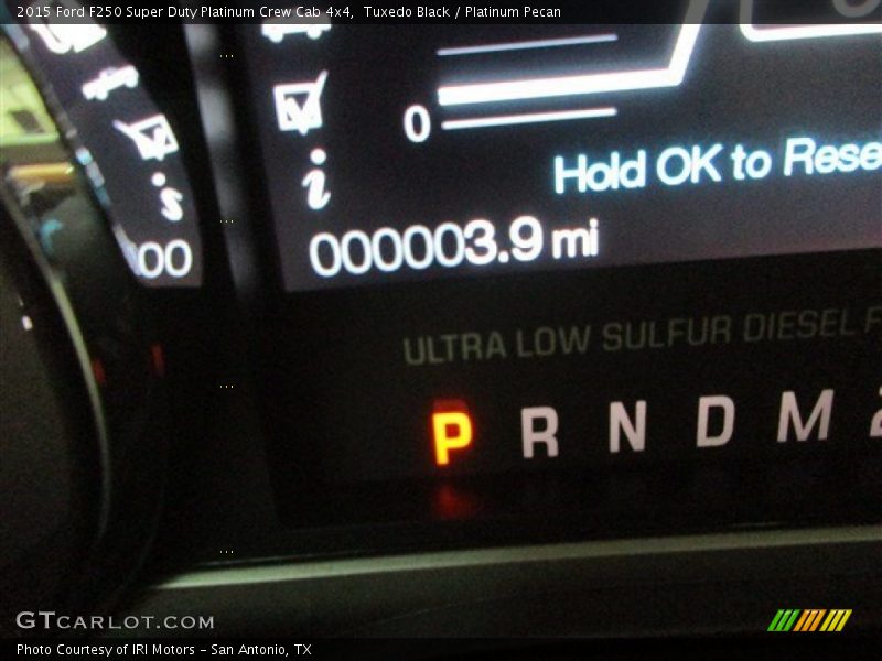 Tuxedo Black / Platinum Pecan 2015 Ford F250 Super Duty Platinum Crew Cab 4x4