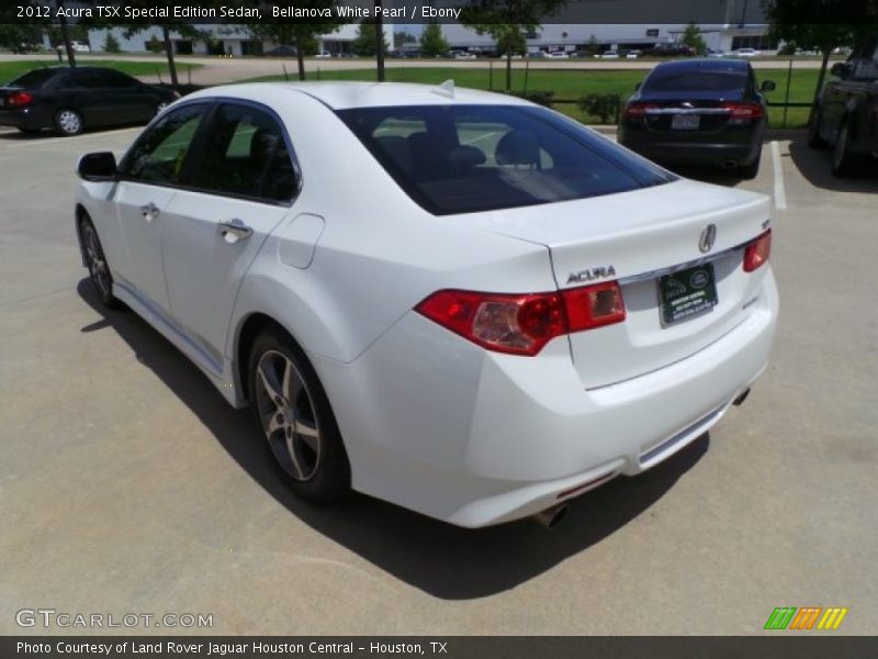 Bellanova White Pearl / Ebony 2012 Acura TSX Special Edition Sedan