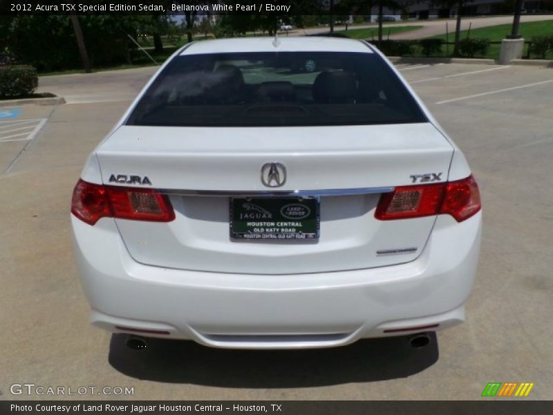 Bellanova White Pearl / Ebony 2012 Acura TSX Special Edition Sedan