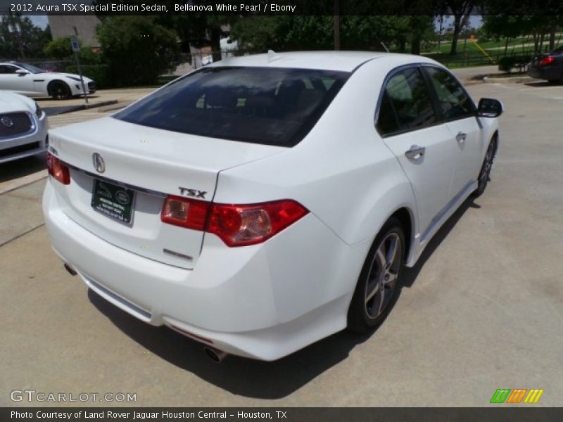 Bellanova White Pearl / Ebony 2012 Acura TSX Special Edition Sedan