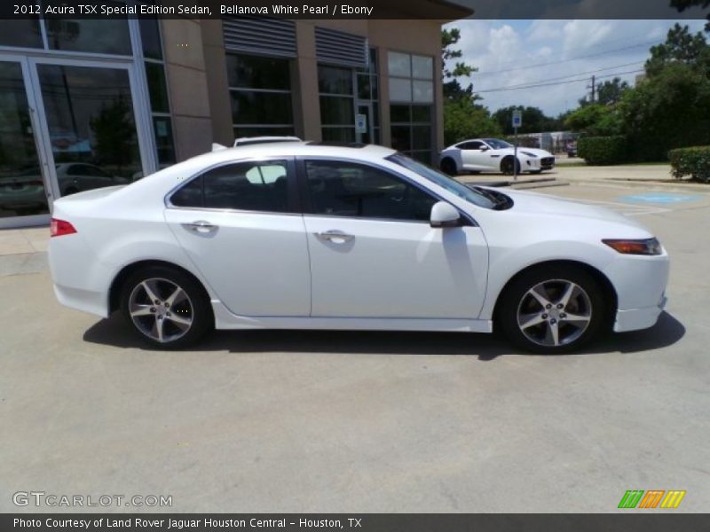 Bellanova White Pearl / Ebony 2012 Acura TSX Special Edition Sedan