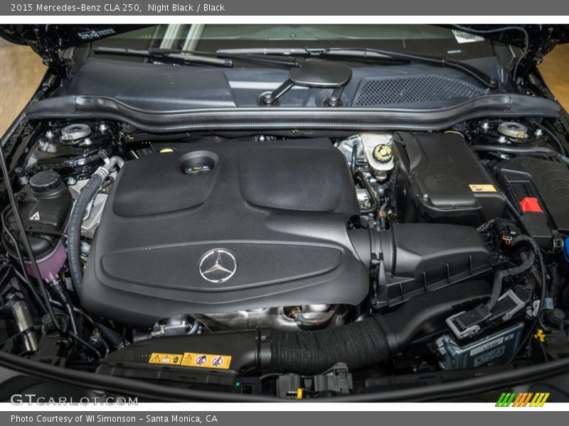 Night Black / Black 2015 Mercedes-Benz CLA 250