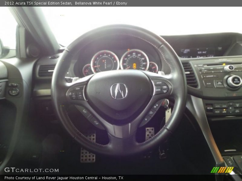 Bellanova White Pearl / Ebony 2012 Acura TSX Special Edition Sedan