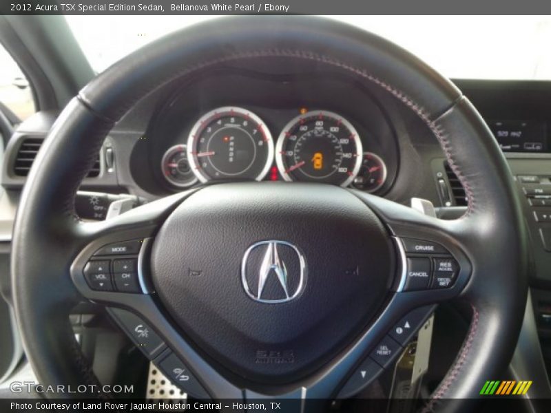 Bellanova White Pearl / Ebony 2012 Acura TSX Special Edition Sedan