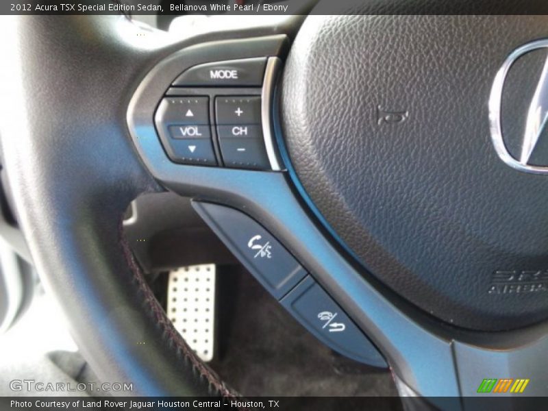Bellanova White Pearl / Ebony 2012 Acura TSX Special Edition Sedan