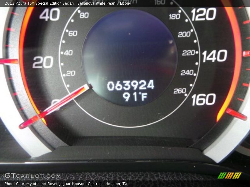 Bellanova White Pearl / Ebony 2012 Acura TSX Special Edition Sedan
