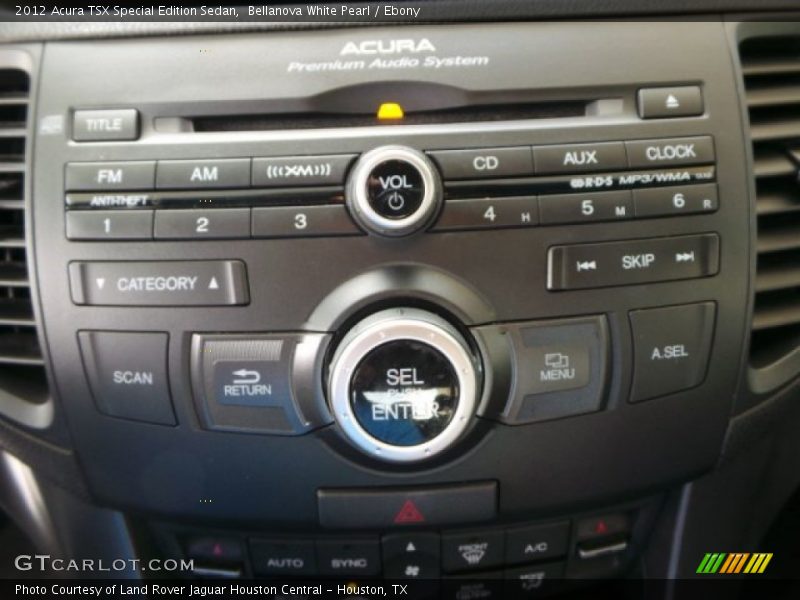 Bellanova White Pearl / Ebony 2012 Acura TSX Special Edition Sedan