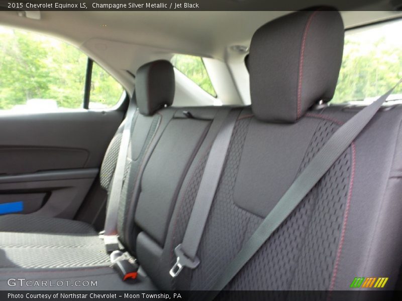 Champagne Silver Metallic / Jet Black 2015 Chevrolet Equinox LS