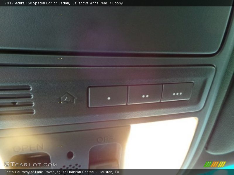 Bellanova White Pearl / Ebony 2012 Acura TSX Special Edition Sedan