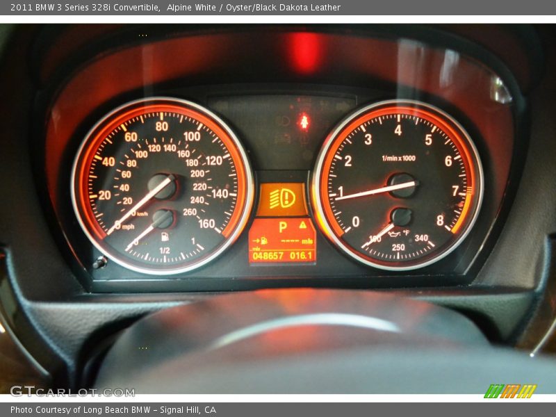Alpine White / Oyster/Black Dakota Leather 2011 BMW 3 Series 328i Convertible