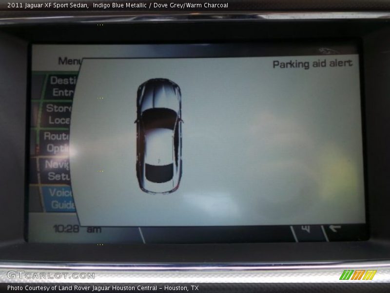 Indigo Blue Metallic / Dove Grey/Warm Charcoal 2011 Jaguar XF Sport Sedan