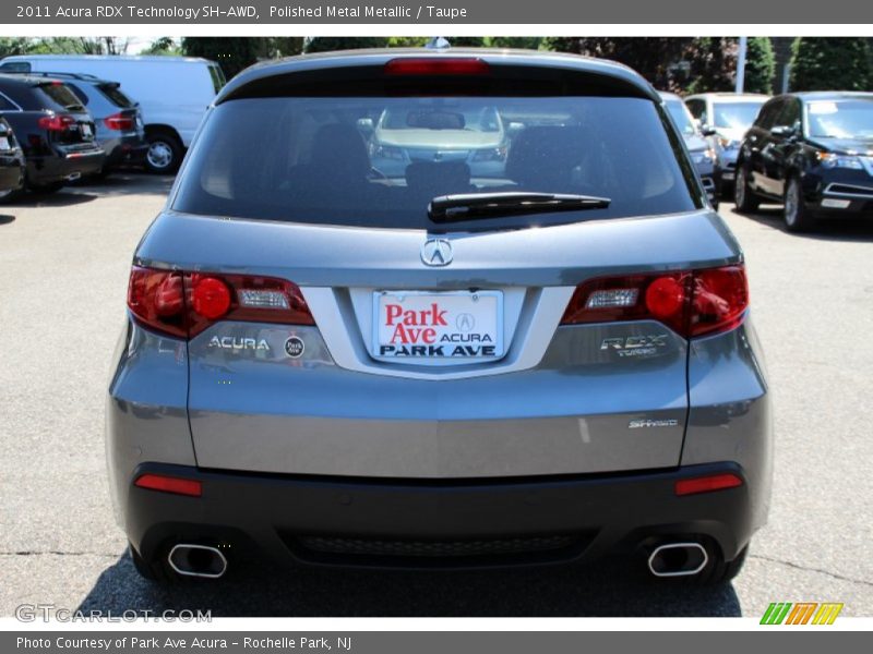 Polished Metal Metallic / Taupe 2011 Acura RDX Technology SH-AWD