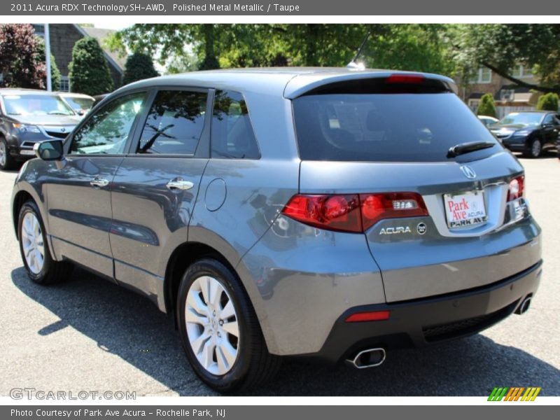 Polished Metal Metallic / Taupe 2011 Acura RDX Technology SH-AWD