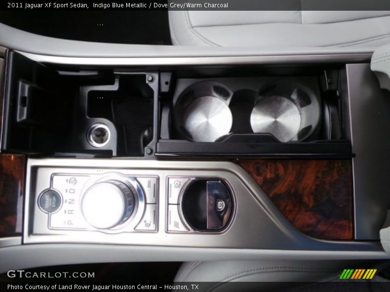 Indigo Blue Metallic / Dove Grey/Warm Charcoal 2011 Jaguar XF Sport Sedan