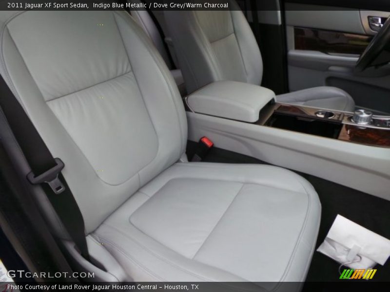 Indigo Blue Metallic / Dove Grey/Warm Charcoal 2011 Jaguar XF Sport Sedan