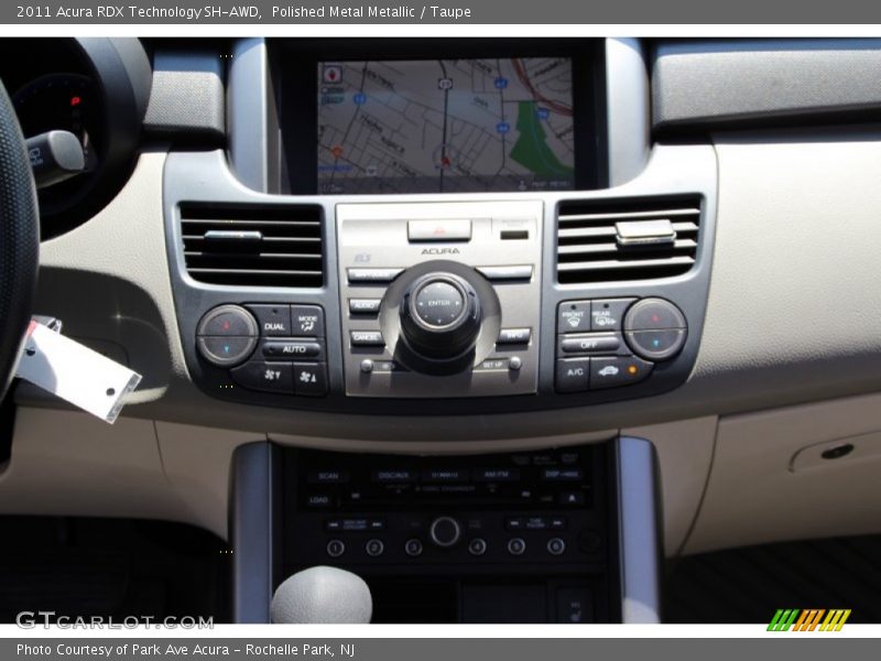 Polished Metal Metallic / Taupe 2011 Acura RDX Technology SH-AWD