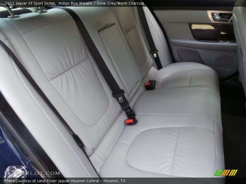 Indigo Blue Metallic / Dove Grey/Warm Charcoal 2011 Jaguar XF Sport Sedan