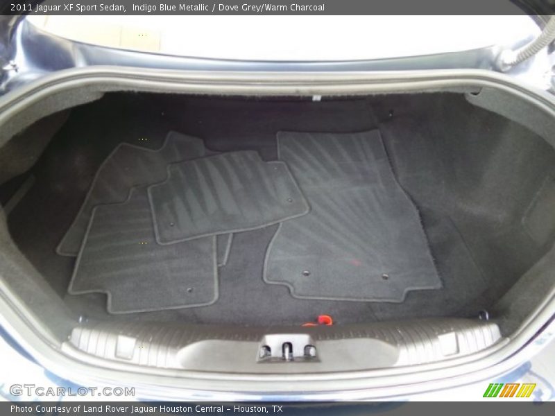 Indigo Blue Metallic / Dove Grey/Warm Charcoal 2011 Jaguar XF Sport Sedan
