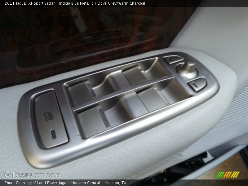 Indigo Blue Metallic / Dove Grey/Warm Charcoal 2011 Jaguar XF Sport Sedan