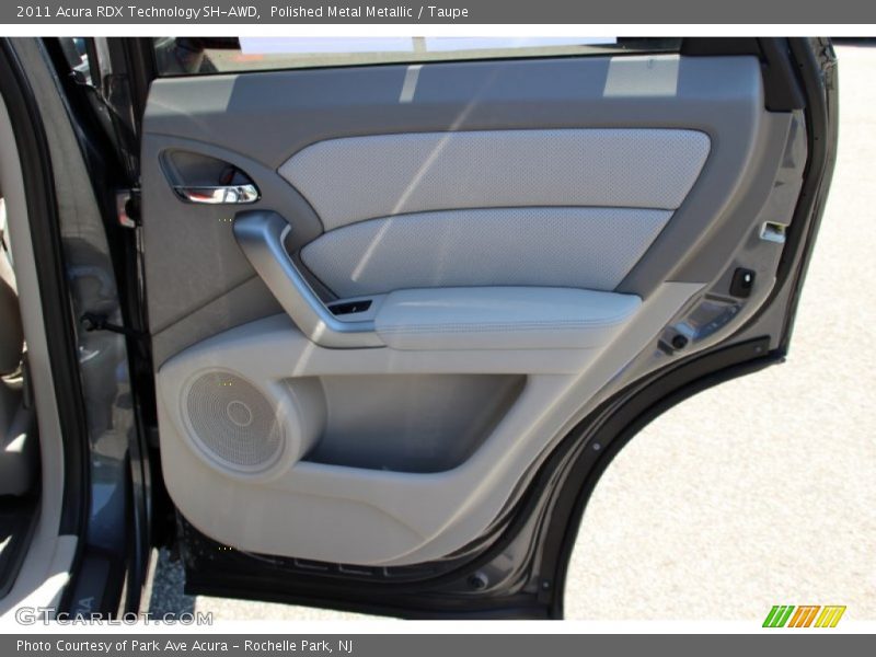 Polished Metal Metallic / Taupe 2011 Acura RDX Technology SH-AWD