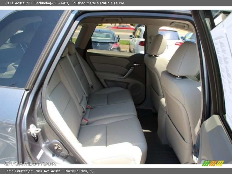 Polished Metal Metallic / Taupe 2011 Acura RDX Technology SH-AWD