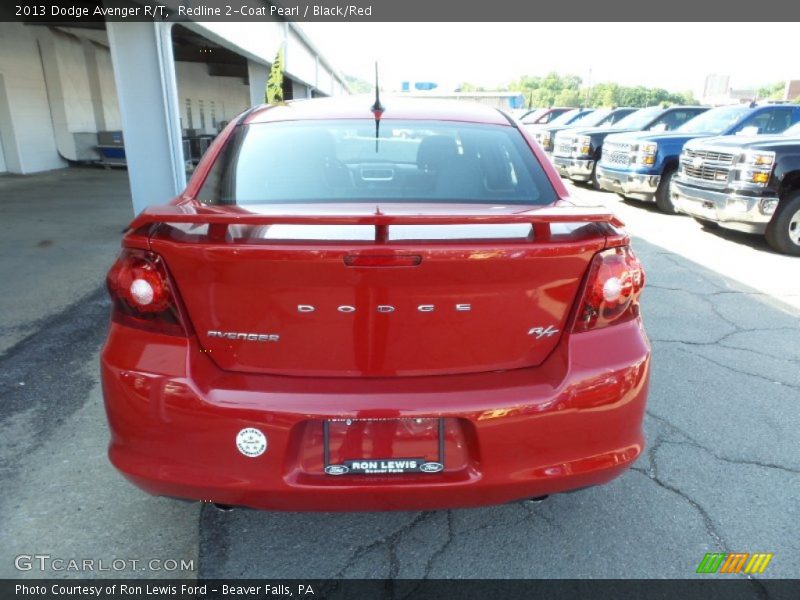 Redline 2-Coat Pearl / Black/Red 2013 Dodge Avenger R/T