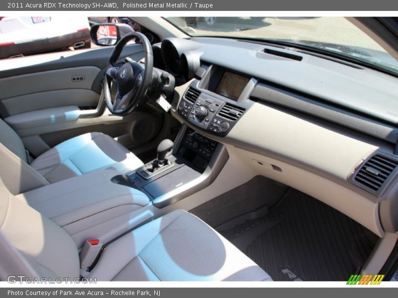 Polished Metal Metallic / Taupe 2011 Acura RDX Technology SH-AWD