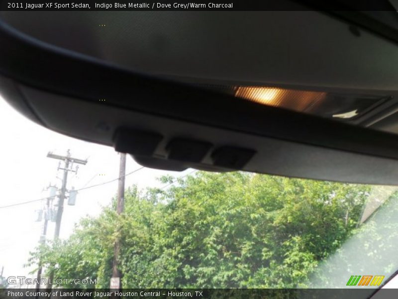 Indigo Blue Metallic / Dove Grey/Warm Charcoal 2011 Jaguar XF Sport Sedan