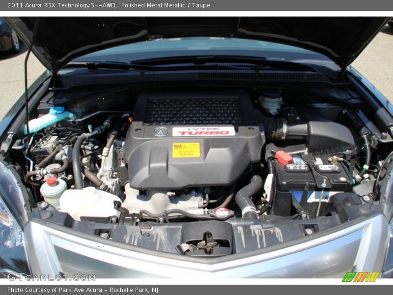 Polished Metal Metallic / Taupe 2011 Acura RDX Technology SH-AWD